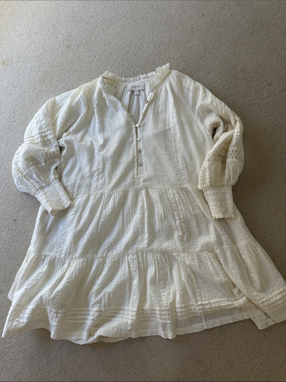 Cleobella baby doll dress small